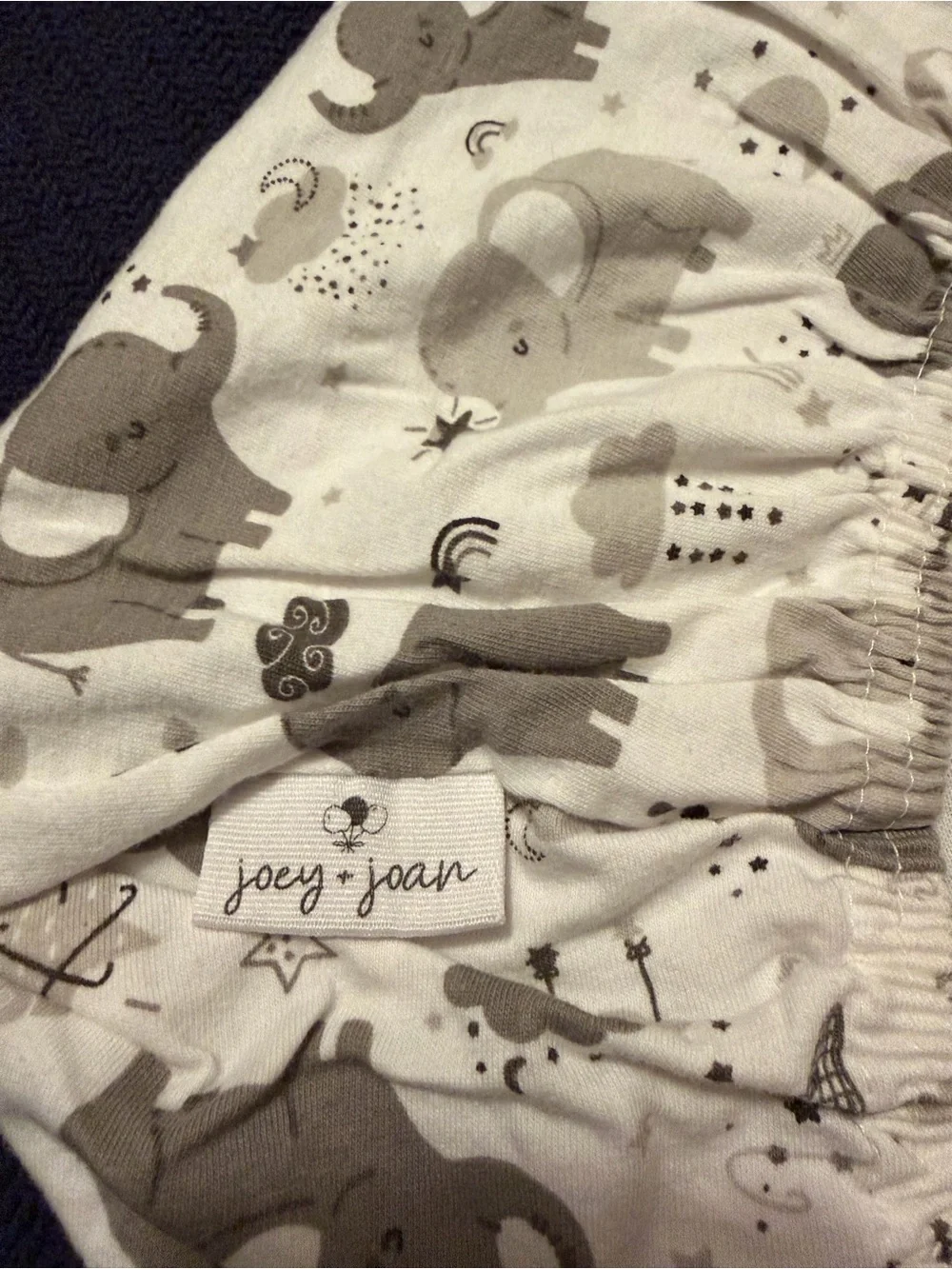 Joey & Joan Cradle Sheet Fitted 18 x 36 inches